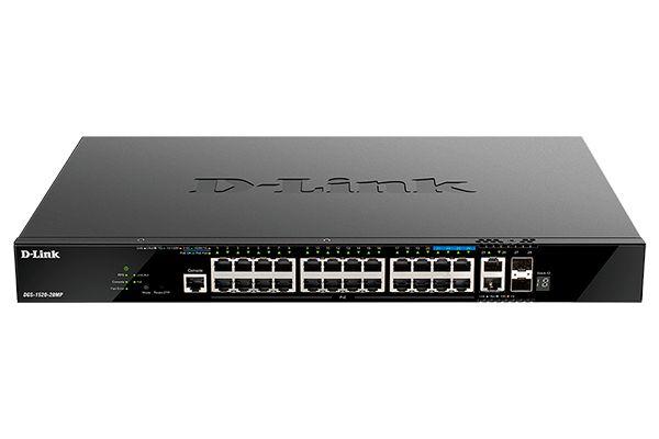коммутатор управляемый l3 dgs-1520-28mp/a1a стекируемый (20 портов 10/100/1000base-t 4 порта 100/1000/2.5gbase-t 2 порта 10gbase-t и 2 порта 10gbase-x sfp+ d-link 1857422 от BTSprom.by