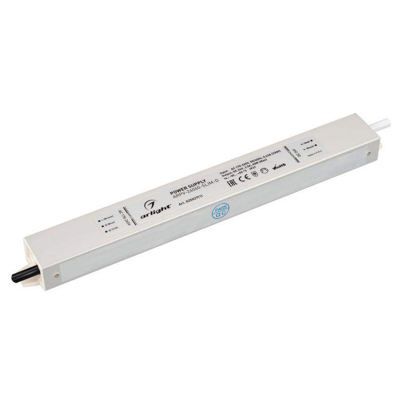 блок питания arpv-24060-slim-d 24в 2.5а 60вт ip67 метал. arlight 025027(1) от BTSprom.by