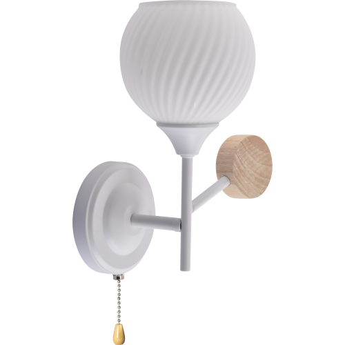  Бра Chiara 9180-401 60Вт 1хE27 настен. модерн с выключателем Rivoli Б0068450 фото в каталоге от BTSprom.by