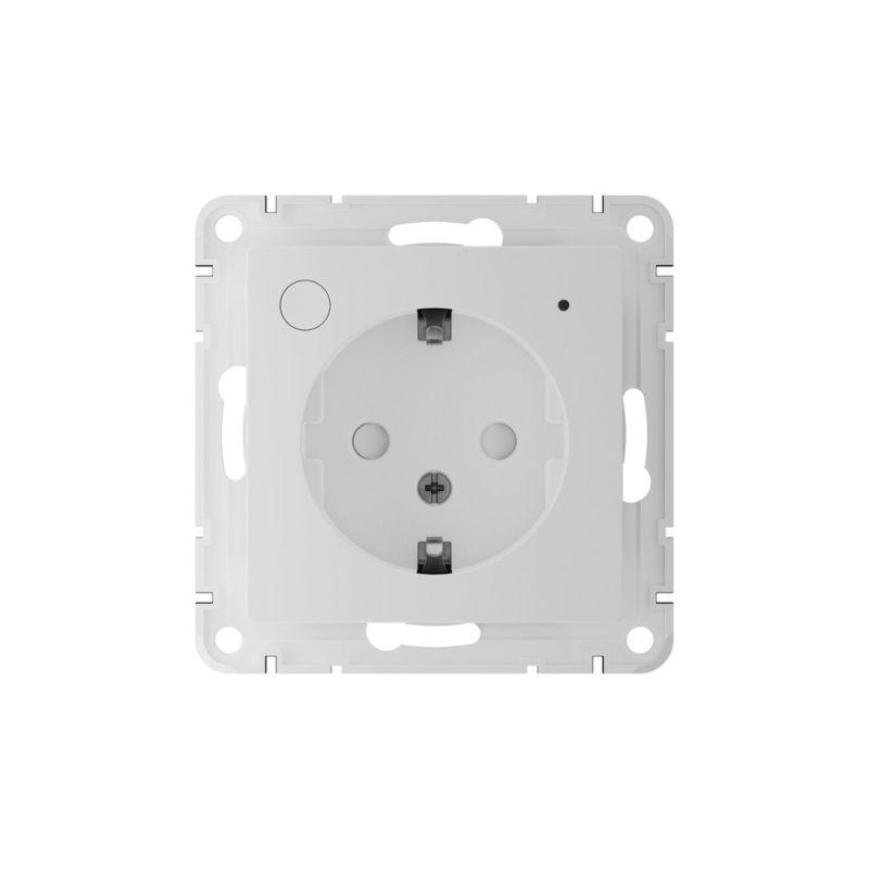 Розетка AtlasDesign Smart 16А L+N с заземл. защ. шторки Zigbee механизм бел. SE ATN000145Z фото в каталоге от BTSprom.by