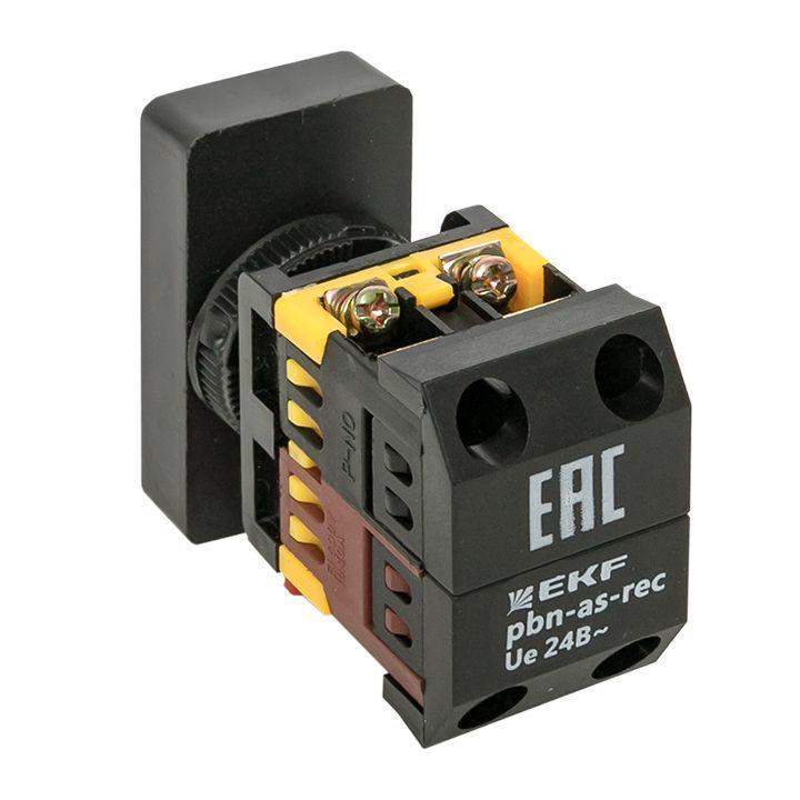 Кнопка AS-22N "Пуск-Стоп" прямоугольная 24В NO+NC EKF pbn-as-rec-24 фото в каталоге от BTSprom.by  Кнопка AS-22N "Пуск-Стоп" прямоугольная 24В NO+NC EKF pbn-as-rec-24 фото в каталоге от BTSprom.by