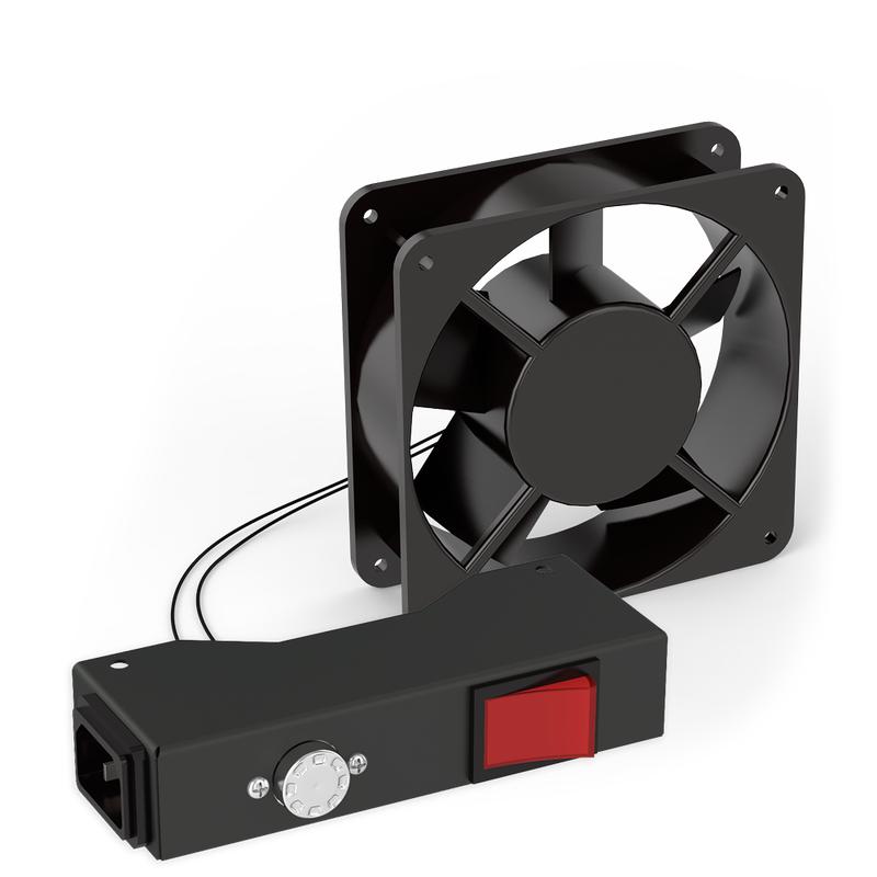 вентилятор 220в 120х120х38мм для установки в настенные и напольные шкафы sysmatrix fu 0014.001 от BTSprom.by