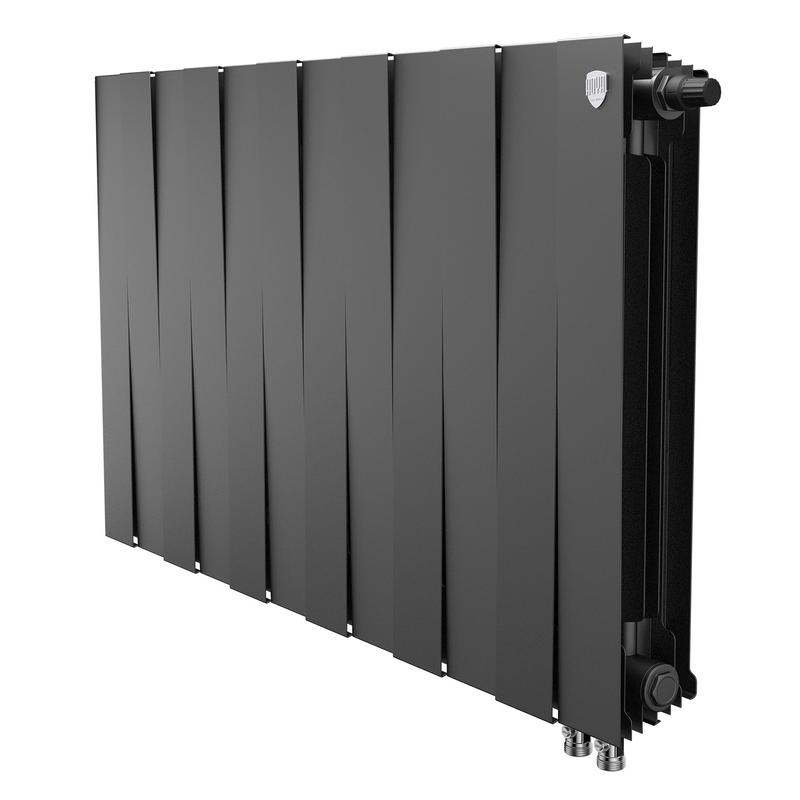 радиатор pianoforte 500 vdr80 12 секц. биметал. noir sable royal thermo нс-1506366 от BTSprom.by