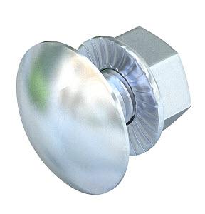 комплект креплений m6х12 frsb 6х12 vz g (болт с плоской головкой + комб. гайка) obo 6406133 от BTSprom.by