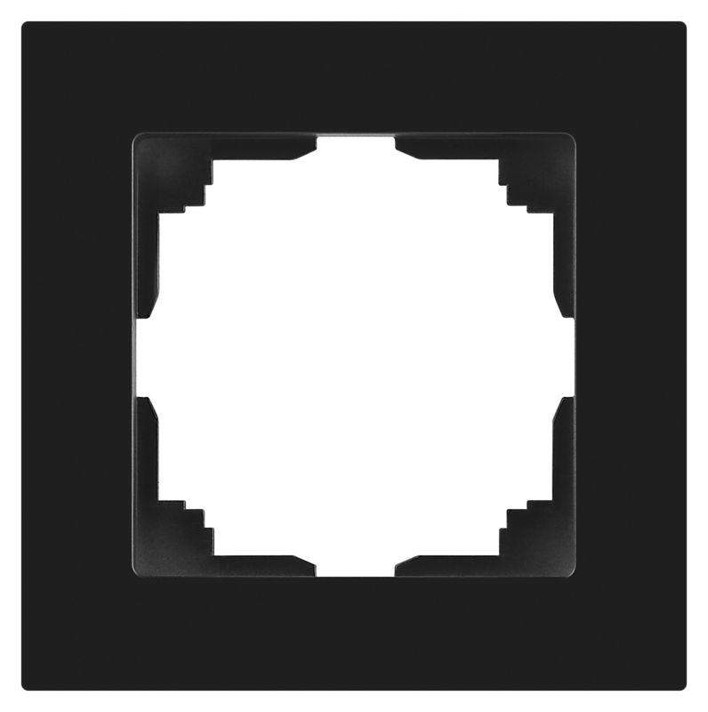 рамка 1-м сп accent 6-501-05 антрацит intro б0063750 от BTSprom.by