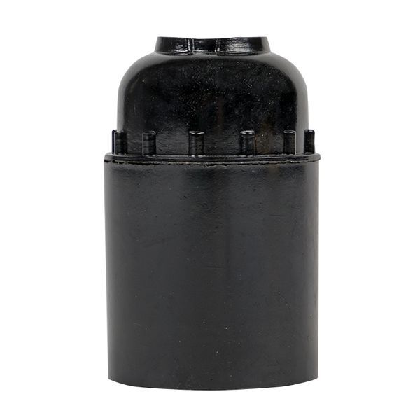  Патрон E27 карболитовый подвесной без наклейки черн. EKF LHC-E27-s фото в каталоге от BTSprom.by