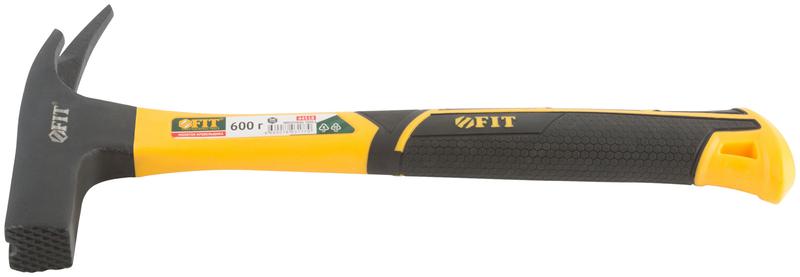  Молоток кровельщика 600г фибергласовая усилен. ручка FIT 44518 фото в каталоге от BTSprom.by