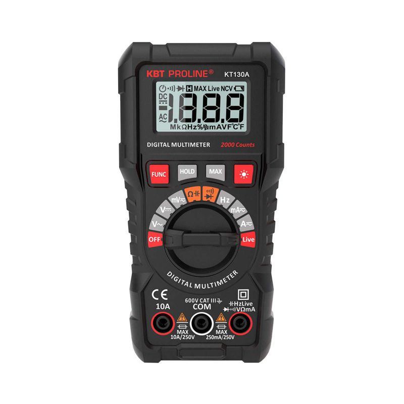 мультиметр цифровой kt 130a proline квт 88549 от BTSprom.by