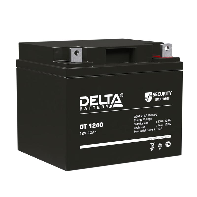 аккумулятор опс 12в 40а.ч dt 1240 delta 4614010040016 от BTSprom.by