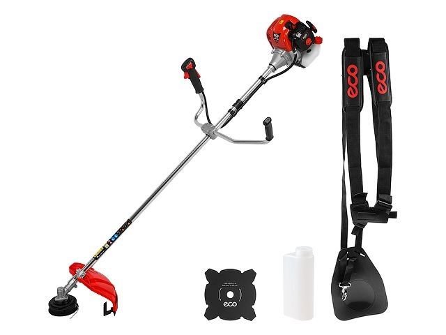 мотокоса eco gtp-255 power plus (2.5 квт, 3.4 л.с., 52.0 см3, лёгкий запуск, нож 4т,ремень двухлямочный, вес 7.9 кг) ec1551-5 от BTSprom.by