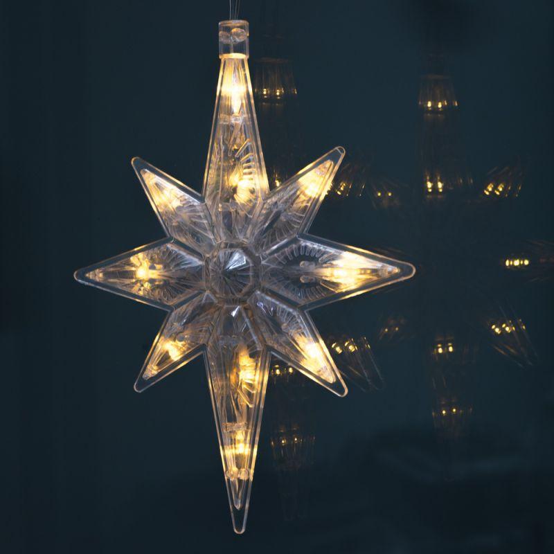 фигурка светодиодная "полярная звезда" lgb-008 на подвесе с присоской camelion 16142 от BTSprom.by