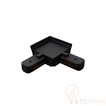 коннектор угловой однофаз для шинопровода ip20 71х71х18мм черн. пластик apeyron 09-123 от BTSprom.by