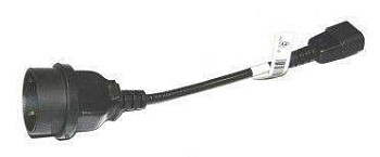 кабель pcm scut iec320 to type-f powercom арс 1000379158 от BTSprom.by