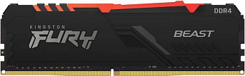 память оперативная kf436c18bba/32 32gb 3600mhz ddr4 cl18 dimm fury beast rgb kingston 1000632779 от BTSprom.by