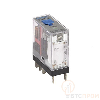 реле миниатюрное njx12/2z(d)(bs) 8а dc6в с тест. и индик. 2пк (r) chint 526179 от BTSprom.by