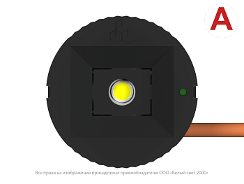 светильник аварийный bs-oko-81-l1-inexi3-mss3 black белый свет a15294 от BTSprom.by