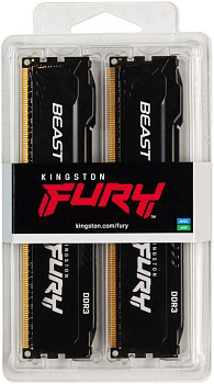 память оперативная kf316c10bbk2/16 16gb 1600mhz ddr3 cl10 dimm (kit of 2) fury beast black kingston 1000632729 от BTSprom.by