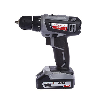 дрель-шуруповерт аккумуляторная да-18эр li-ion апи (2 аккум. 2а.ч) интерскол 536.0.2.02 от BTSprom.by
