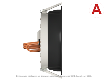 светильник аварийный bs-dl-10-l1-led v01 black 3000к белый свет a29274 от BTSprom.by