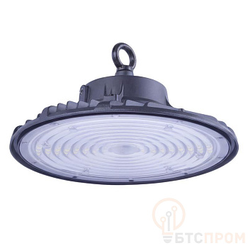светильник светодиодный промышленный подвесной high bay uly-u44d-100w/6500k ip65 black дневной свет 6500к угол 90град. tm uniel ul-00013735 от BTSprom.by