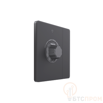 светорегулятор сп triac systeme infinity 300вт 250в с выключателем вулканический пепел se fse000721 от BTSprom.by