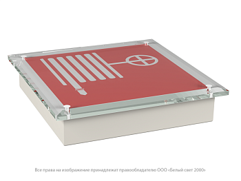 оповещатель пожарный световой bs-astera-10-f2-12 белый свет a26861 от BTSprom.by