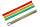 Трубки термоусаживаемые не поддерживающие горение, с клеевым слоем, набор 3 цвета (красный, желтый, зеленый) по 3 шт. ТТкНГ(3:1)