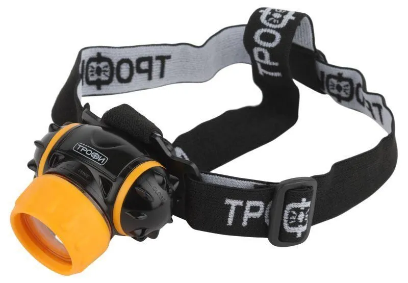 фонарь налобный 7хled 3хaaa gb-302 трофи б0036617 от BTSprom.by