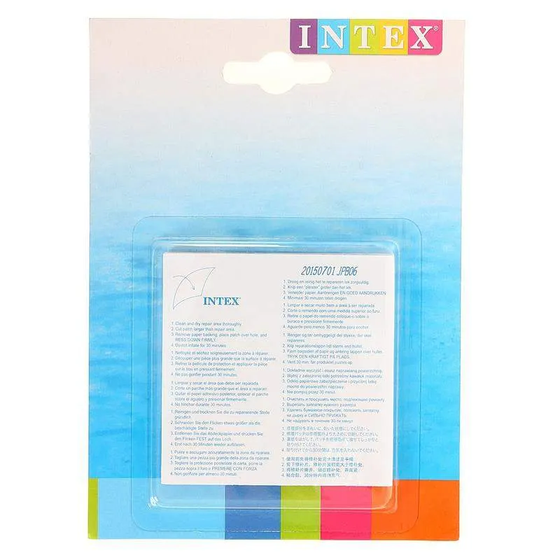 набор ремонтный наклейка 5х10см (59631np) (уп.6шт) intex 6941057402611 от BTSprom.by