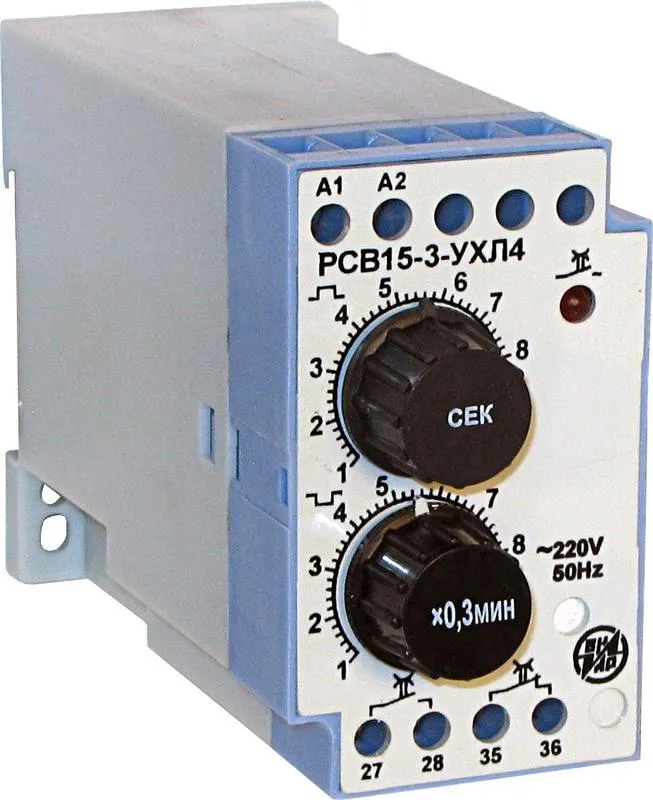 реле времени рсв-15-3 1…10мин/1…10мин 24в пост. вниир a8120-76917603 от BTSprom.by