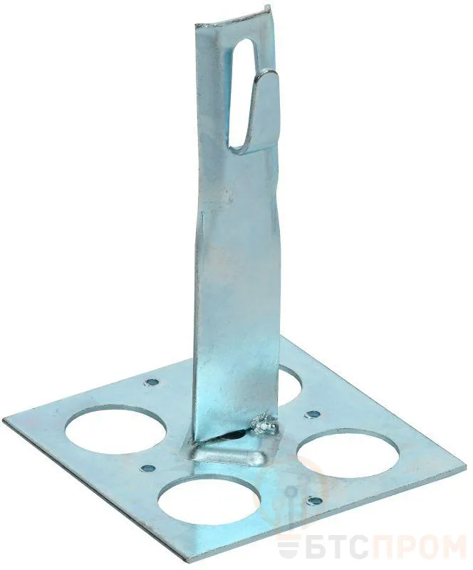  Держатель проводника круглого 6-8мм плоск. кровля H=150мм оцинк. сталь HDZ IEK ZDP85-14-1-68-150 фото в каталоге от BTSprom.by