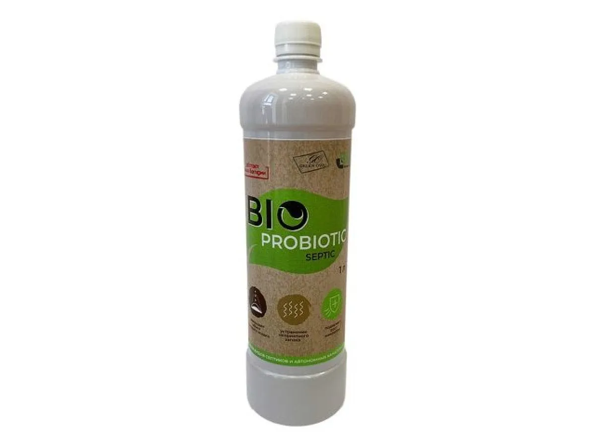препарат микробиологический bio-probiotic septic 1 л (ускоряет компостирование, эффективен для очистки дачных, биотуалетов, выгребных ям и септиков) 4810699000016 от BTSprom.by