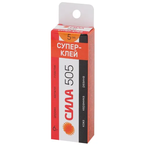 супер-клей 6г 505-6 пластик (туба в кор.) сила б0033120 от BTSprom.by